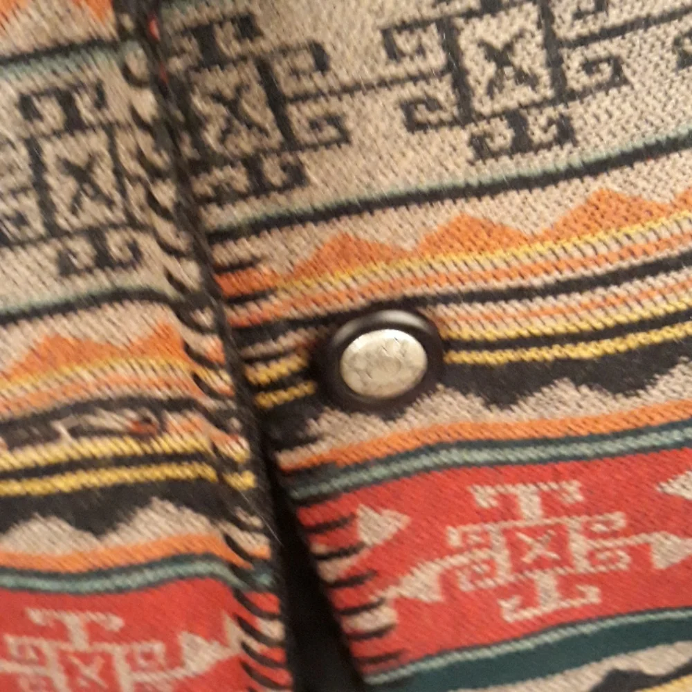 PENDLETON Knockabouts Aztec Tribal VTG Womens Sz 14 Blazer Coat‎ Jacket USA RARE